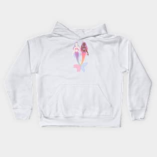 Mermaid Friends Kids Hoodie